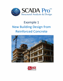 EXAMPLE 1. NEW BUILDING DESIGN FROM REINFORCED CONCRETE - SCADA Pro