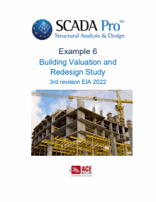 EXAMPLE 6. BUILDING VALUATION & REDESIGN STUDY - SCADA Pro