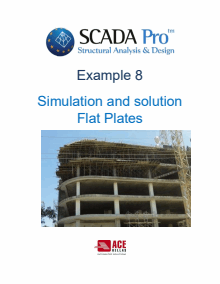 EXAMPLE 8. SIMULATION & SOLUTION FLAT PLATES - SCADA Pro