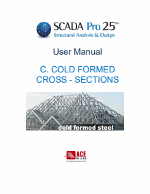 SCADA Pro MANUAL - C. COLD FORMED CROSS-SECTIONS