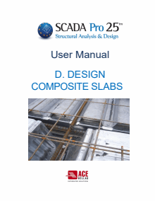 SCADA Pro MANUAL - D. DESIGN COMPOSITE SLABS