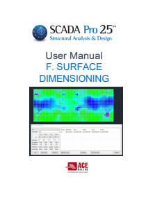 SCADA Pro MANUAL - F. SURFACE DIMENSIONING